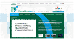 Desktop Screenshot of danubiumtours.hr